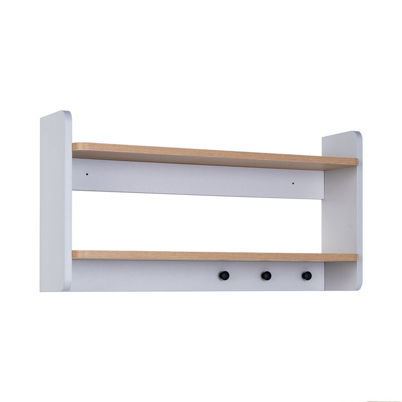 Arthur Berndt Wandregal Regal Ablage Stauraum Lichtgrau Nagano-Oak Kinderzimmer - 4260633365334