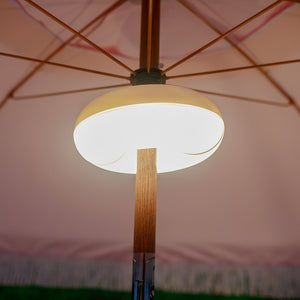 B-Ware Newgarden LED-Akkuleuchte Lima RGBW dimmbar für Sonnenschirme IP54 Gartenlampe