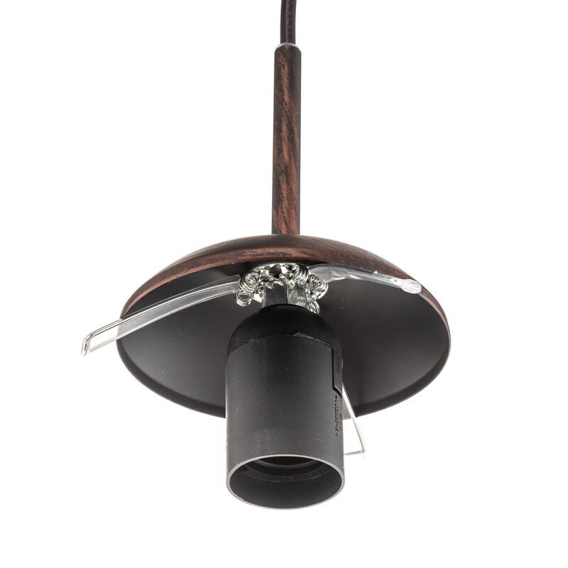 Globo Hängeleuchte Pendelleuchte Varus LED Lampe dimmbar amber 3-flammig Ø51cm - 9007371371846