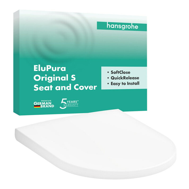 Hansgrohe WC-Sitz EluPura Original S weiß Hygiene WC-Sitz abnehmbar 60148 - 4059625478813