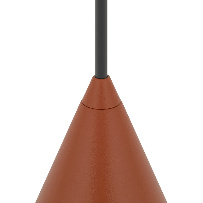 Nowodvorski Hängeleuchte ZENITH LED Pendelleuchte dimmbar terracotta Ø11cm - 5903139114561