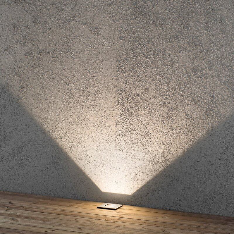 Konstsmide LED Außen-Einbauleuchte 9W Warm-Weiß Quadratisch Leuchte Lampe Einbau - 7318307961317
