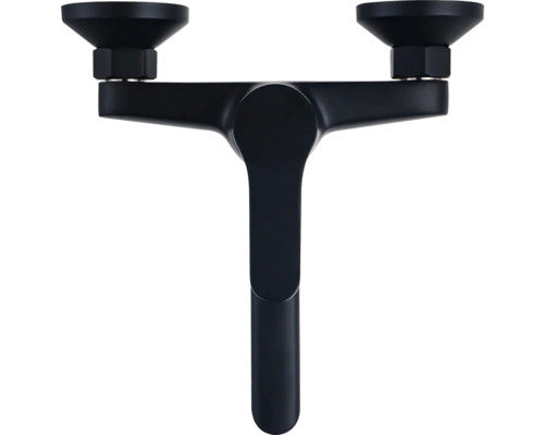 SERIES Wandwaschtischarmatur PINZON 160 schwarz matt Einhebelmischer - 4306516011940