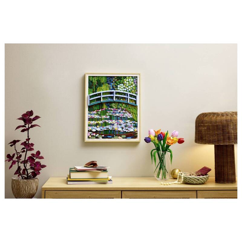 LEGO ART Claude Monet Brücke über einen Seerosenteich 31220 Kunstwerk 3179 Teile - 5702018066379