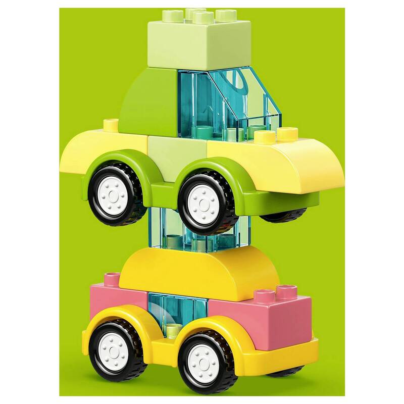 LEGO DUPLO Set Bausteine Spielzeugauto Fahrzeuge 42 Teile Hubschrauber LKW 10474 - 5702018056547