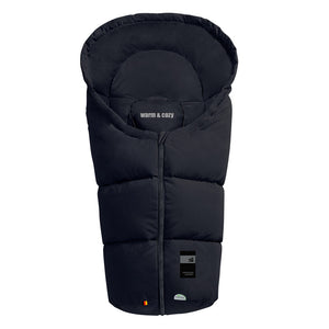 B-Ware odenwälder Fußsack Milo Babyschlafsack Kinderwagen Sommerschlafsack schwarz