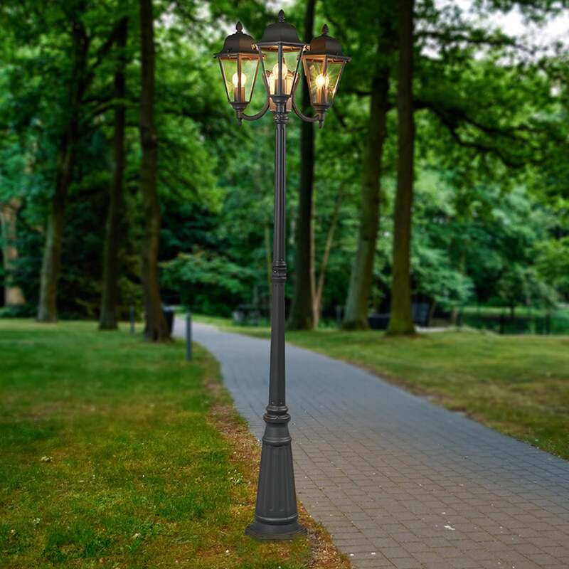 Lindby 3-flammiger Kandelaber Laterne Lampe Wegleuchte Leuchte SIEHE TEXT/FOTO - 4251096500394