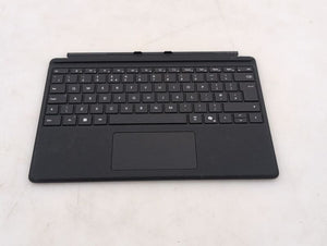 B-Ware Microsoft Surface Pro Tastatur Keyboard QWERTY Englisch Schwarz mit Trackpad