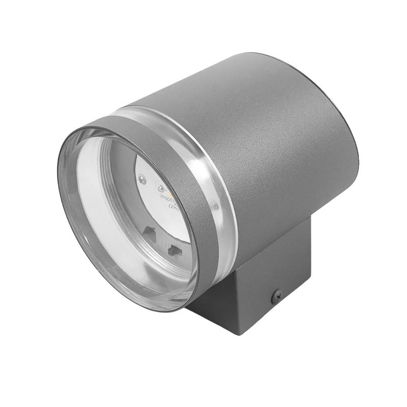 Lindby Außenleuchte Wandleuchte Melinda LED Gartenlampe Edelstahl grau 9x13cm - 4251096542295