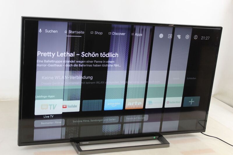 TOSHIBA Fernseher 50UA3D63DG Smart TV UHD 4K Multimedia HDMI USB schwarz 50 Zoll - 4024862127473