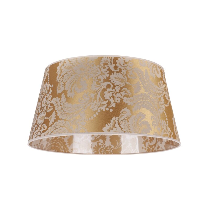 Duolla Lampenschirm Schirm Cone Gold Höhe 25,5 cm Lampenaufsatz Lampenabdeckung - 5903689185127