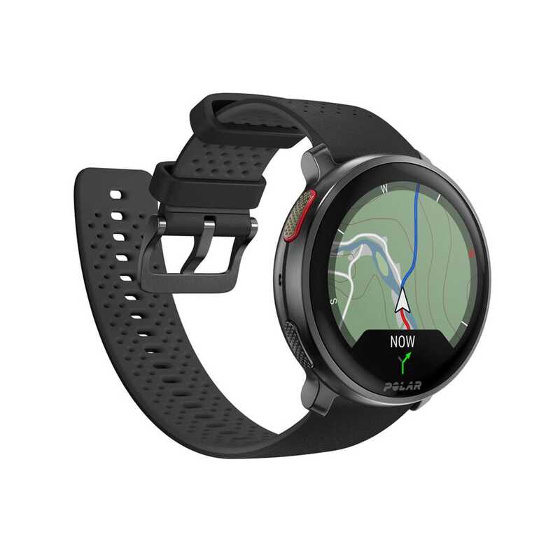 Polar Fitnessuhr Vantage V3 schwarz mit H10 Herzfrequenzsensor und GPS 53h - 0725882064444