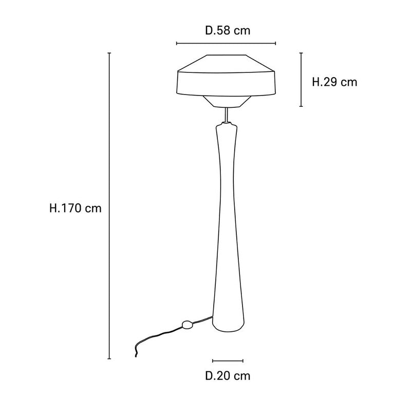Mokazaï Stehleuchte Stehlampe Leuchte Lampe Standleuchte Standlampe Licht - 3188000780225