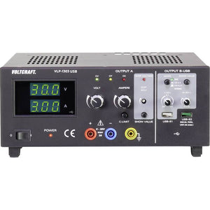 B-Ware VOLTCRAFT Labornetzgerät VLP-1303 USB 0-30V 0.01-3A 123W 3 Ausgänge OVP Gerät