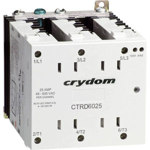 B-Ware Crydom Halbleiterrelais CTRD6025 Last-Strom max.: 25 A Schaltspannung: 600 V/AC