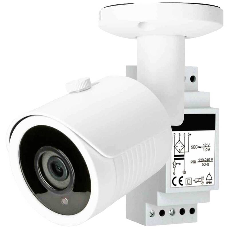 HHG Türsprechanlagen Zubehör Kamera Set Farbkamera Außenkamera Weiß Villa C 02 - 4027236046899