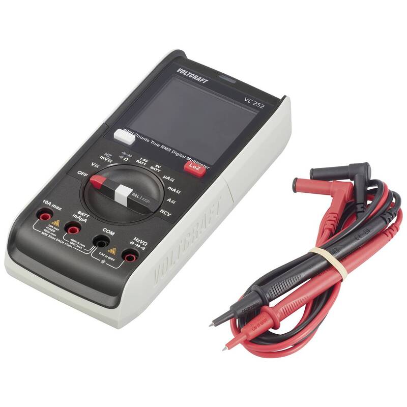 VOLTCRAFT VC252 Digital Multimeter Hand-Multimeter True RMS 600V 10A - 4064161218021