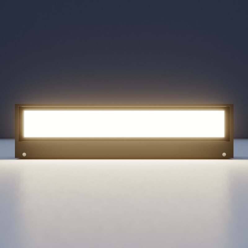 Lucande Außenwandleuchte Wandleuchte Lengo LED Gartenlampe anthrazit 25cm IP65 - 4251096581485