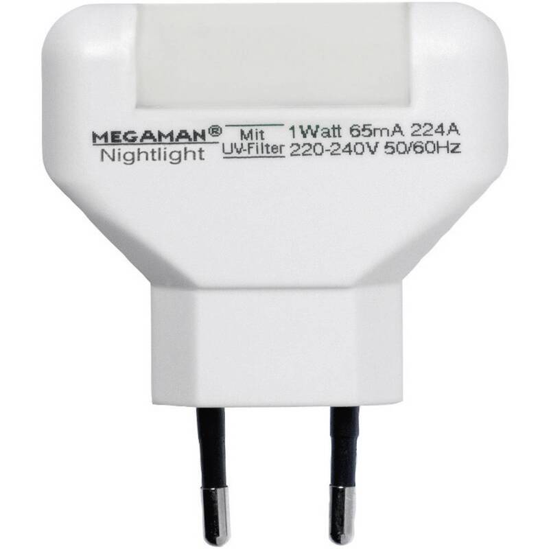 MEGAMAN Nachtlicht LED Lampe warmwhite Filament energiesparend 6 STÜCK - 4020856200016