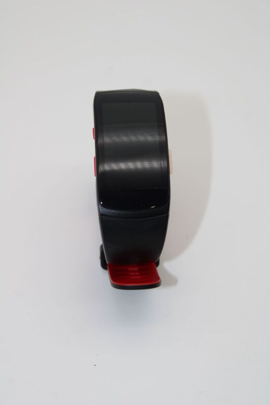 Samsung Fitnessuhr Gear Fit2 Pro R365 Aktivitätstracker rot GPS Bluetooth 200mAh - 8806088851037