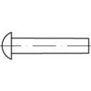 B-Ware TOOLCRAFT TO-5448585 Halbrundniete Niete 6 mm 250 Stück Packung
