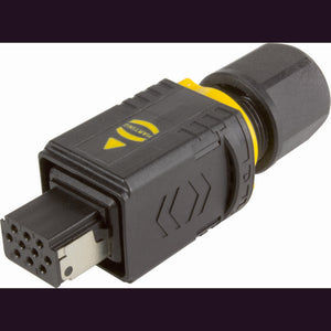 B-Ware HARTING Kabelsteckverbinder 10-polig Crimpanschluss IP65 5A 50V Polyamid 1 St.