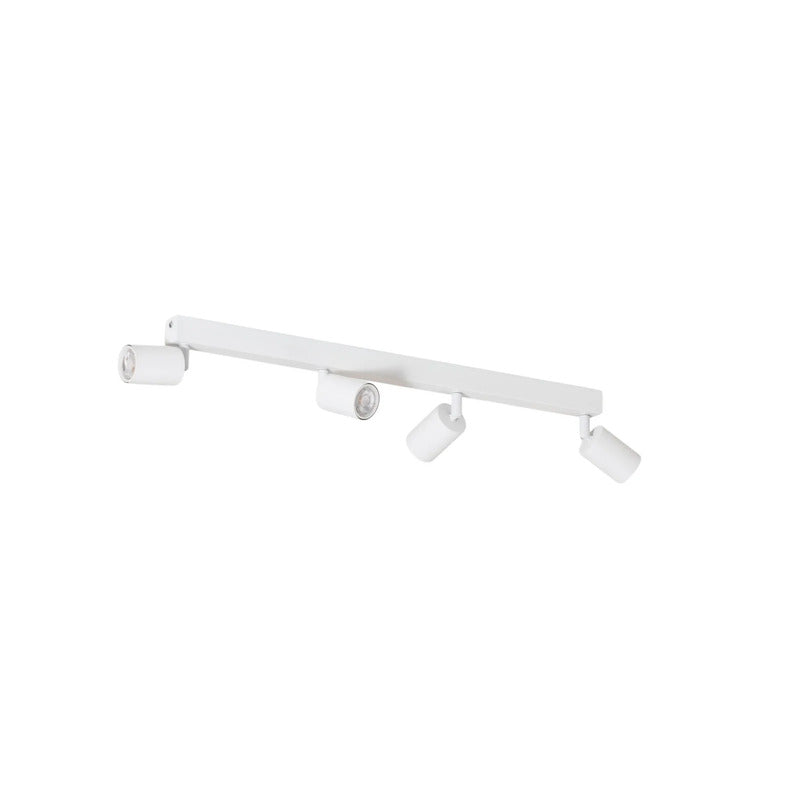 Top Deckenstrahler Deckenleuchte weiß Metall Stahl GU10 4 flammig 83 cm919 - 5901780568740