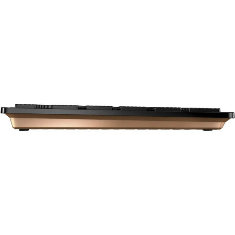 CHERRY DW 9100 SLIM Keyboard Mouse Included Universal RF Wireless + Bluetooth QWERTY US English Black - 4025112095399