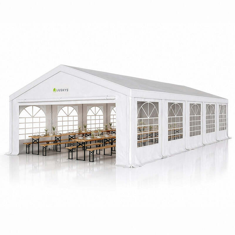 Gartenzelt Partyzelt Gala 5x10m Pavillon wasserdicht UV-Schutz für Party Garten - 4260565528555