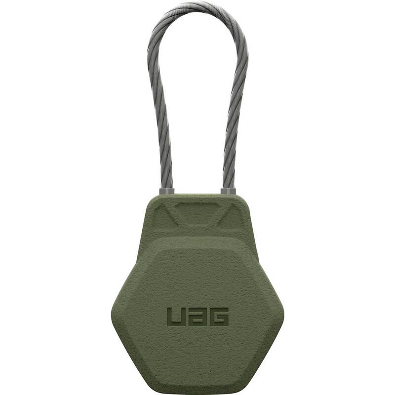 Urban Armor Gear SmartTag Schutzhülle Oliv für Apple AirTag wasserdicht robust - 0840283917523