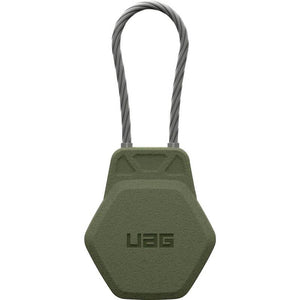 B-Ware Urban Armor Gear SmartTag Schutzhülle Oliv für Apple AirTag wasserdicht robust