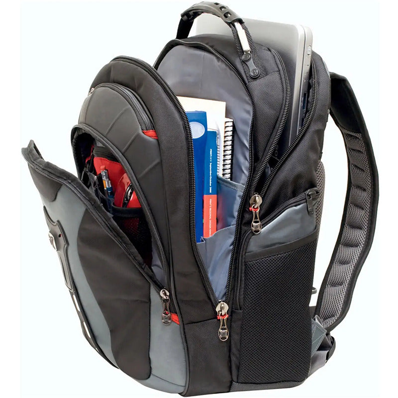 Wenger Notebook Rucksack Pegasus Grau Multifunktionsrucksack 17,3 Zoll Tasche - 7613329007976