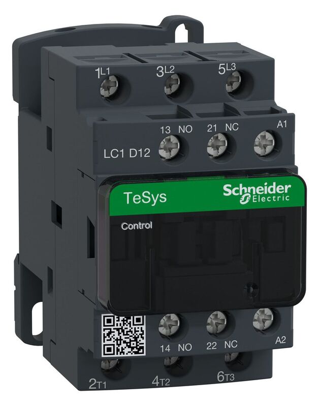 Schneider Electric Leistungsschütz Schütz LC1D12N7 3P 1S 5 5kW 400V AC Standard - 3389110349290