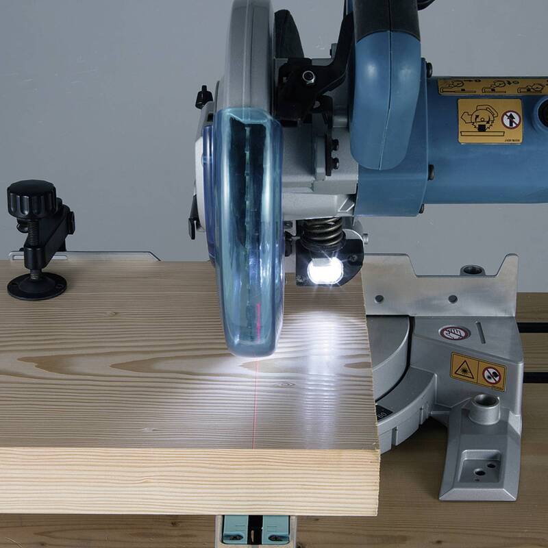 Makita Kapp- und Gehrungssäge 216mm 1400W präzise Sägeblatt Laser 30mm 305mm - 88381868075