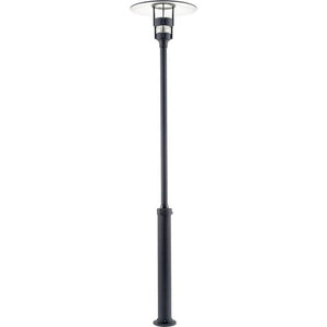B-Ware Konstsmide Außenstandleuchte Freja Gartenleuchte LED schwarz 60W IP44 232cm