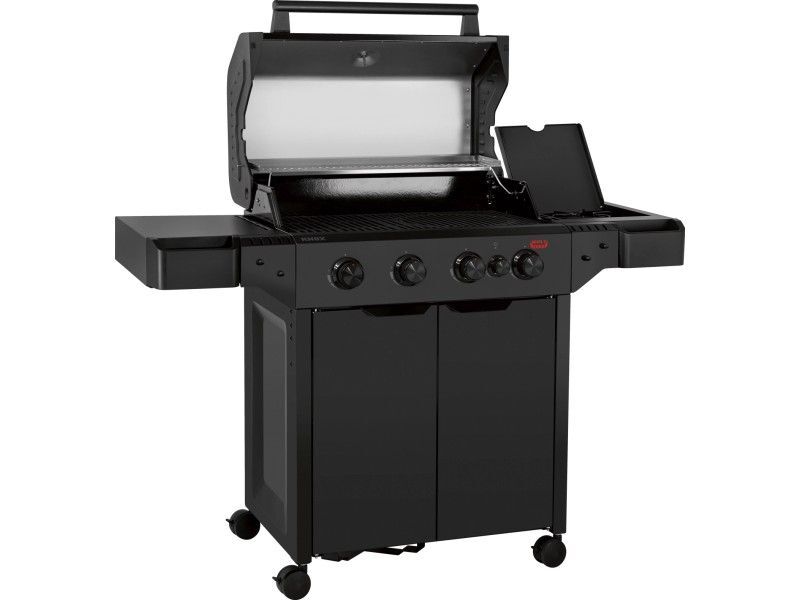 Jamestown Gasgrill 4-Brenner Knox II Grill mit Seitenbrenner für vielseitige - 4007873218415