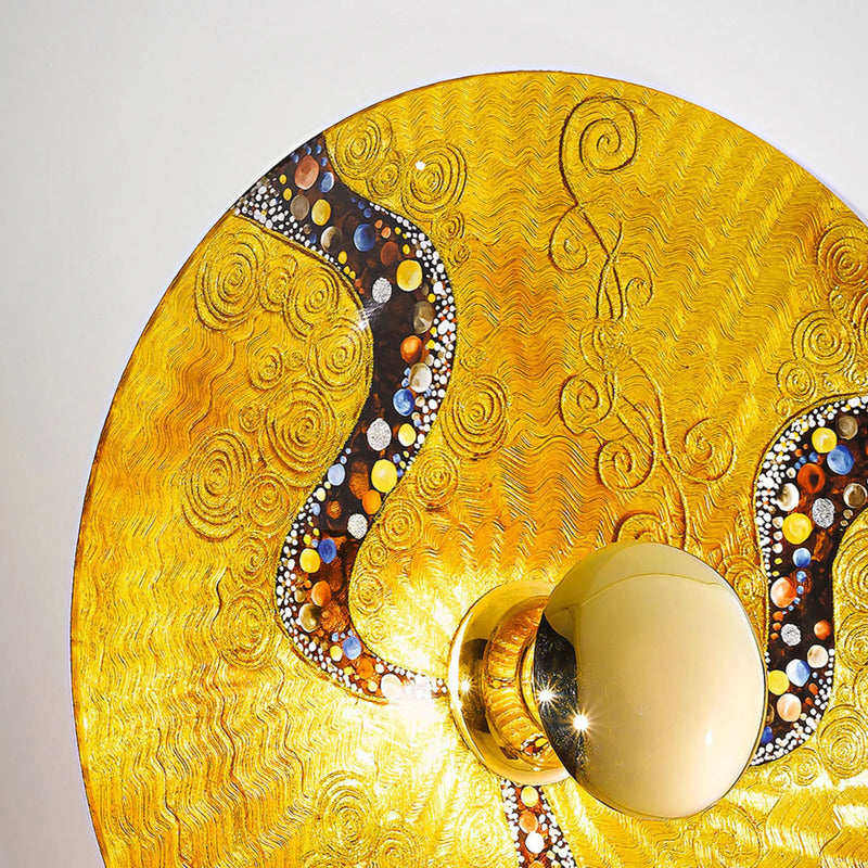 KOLARZ Luna Kiss Gold Wandleuchte 24 kt Ø 62 cm Wandlampe Lampe SIEHE TEXT/FOTO - 9008447267476