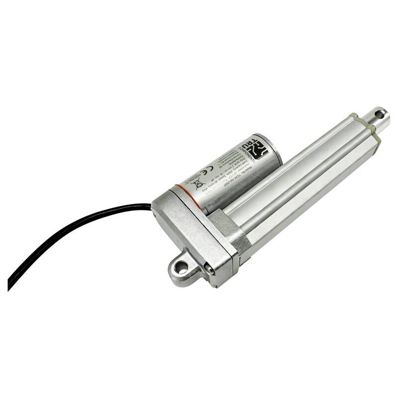 TRU COMPONENTS Elektrozylinder TC24-100-500P 24V DC 500N Hublänge 100mm Sensor - 4064161472058