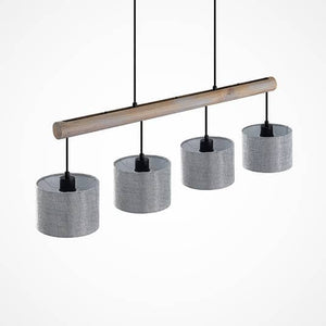 B-Ware Lindby Scavi Hängeleuchte Deckenlampe Pendelleuchte Lampe Vierflammig E27 G870