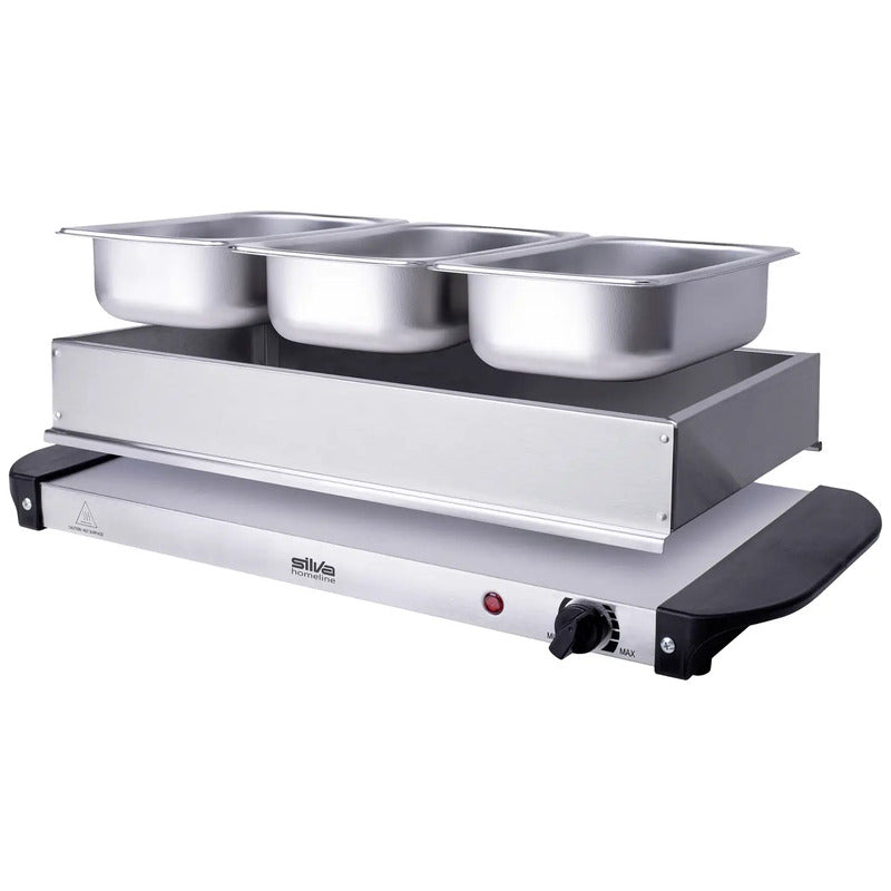 Silva Homeline SH 3.1 425008 Buffetwärmer mit Kontrollleuchte Wärmeplatte - 9004489250131