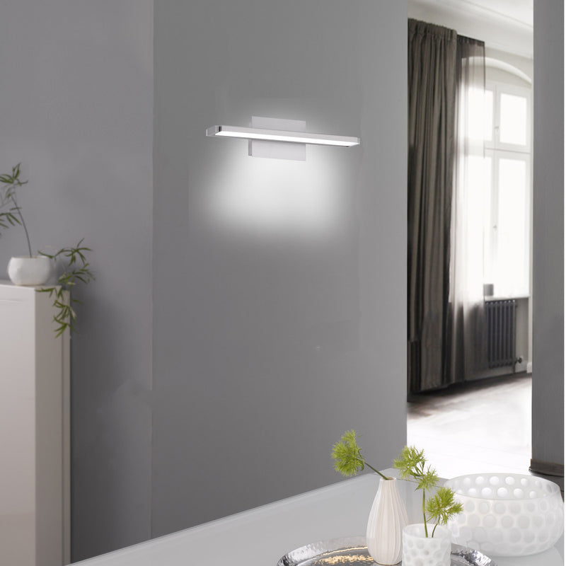FISCHER & HONSEL Wandleuchte Pare TW LED dimmbar 3 Lichtfarben nickel matt 40cm - 4001133300544