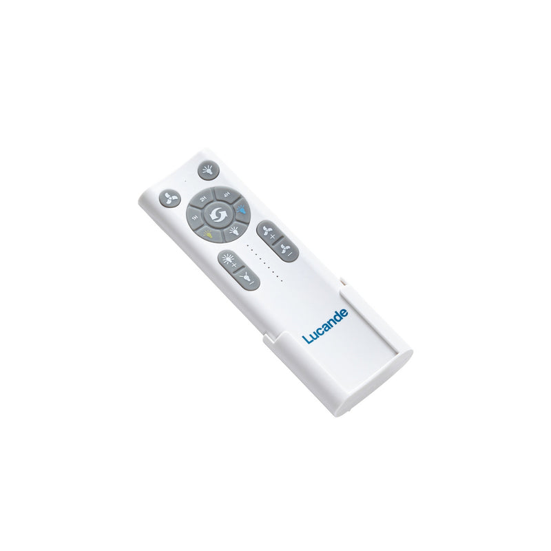 Lucande Deckenventilator Lignia LED Ventilator Holz schwarz Ø132cm Fernbedienung - 4255830912054