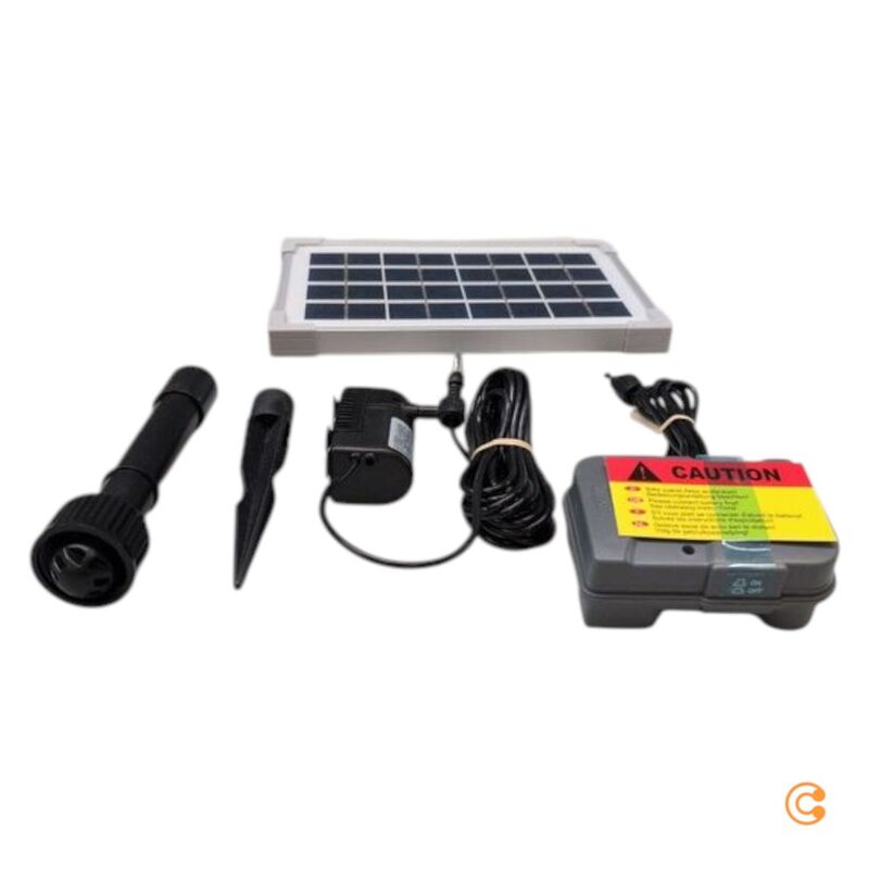 Esotec Solar-Pumpenset Rimini Plus mit Akkuspeicher 175l/h für Gartenteich 0,60m - 4260057862990
