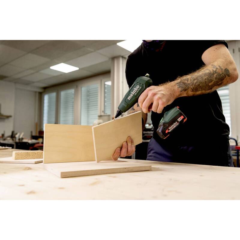Metabo Akku Heißklebepistole Heißkleber Klebepistole 18V 11mm ohne Akku 200°C - 4061792244887