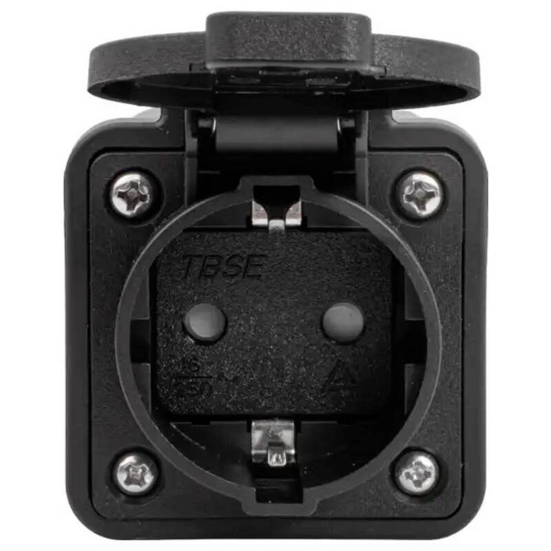 Akyga Ladekabel Adapter Stromadapter Typ 2 Schuko Schwarz AK-SC-E29 1phasig 13A - 5906708750986