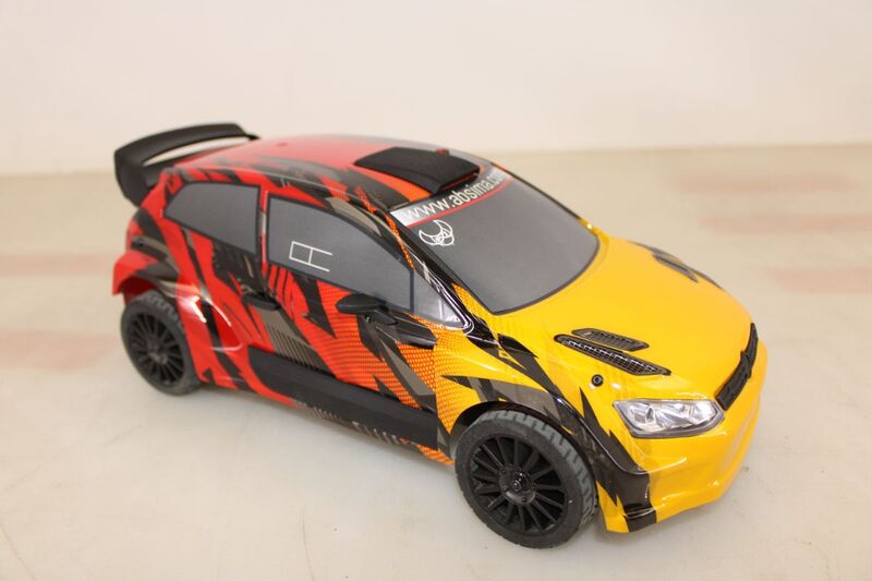 Absima RC Modellauto Rally Car Auto Elektro Rally Speed Demon Allradantrieb Rot - 4250650963835