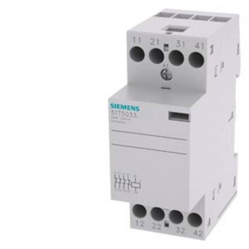 Siemens Installationsschütz Schaltgerät INSTA-Schütz 4 Öffner AC 230V 400V 25A - 4001869435138