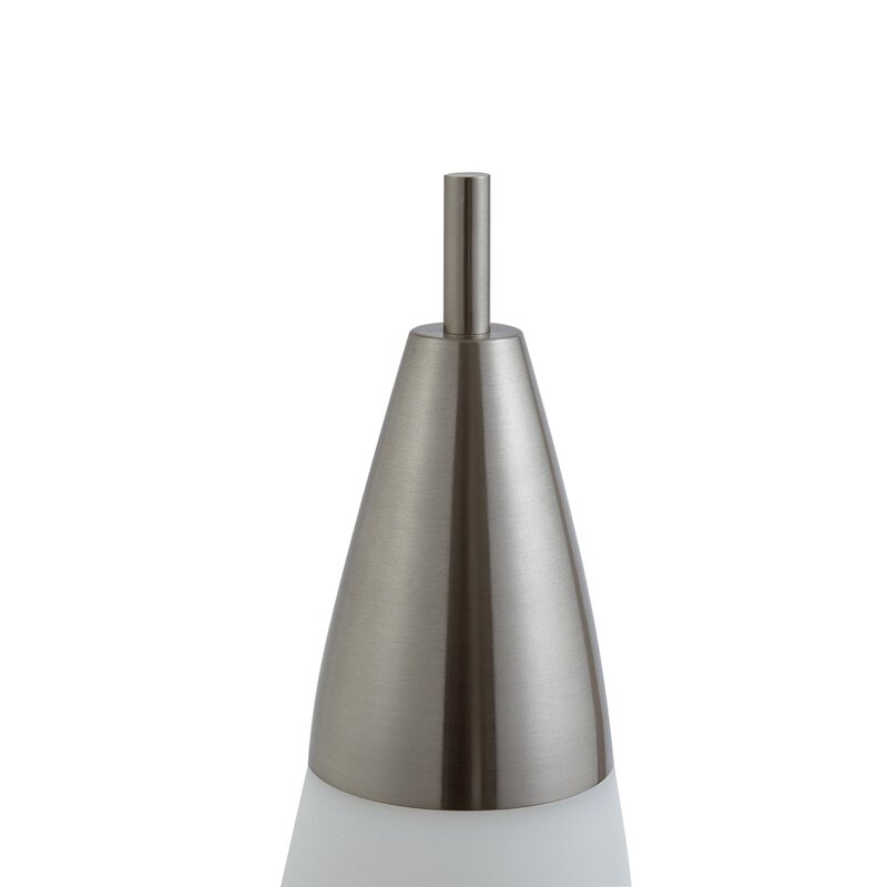 Lucande Stehleuchte Standlampe LED Tarell weiß nickel dimmbar Wohnzimmerlampe - 4251911794731