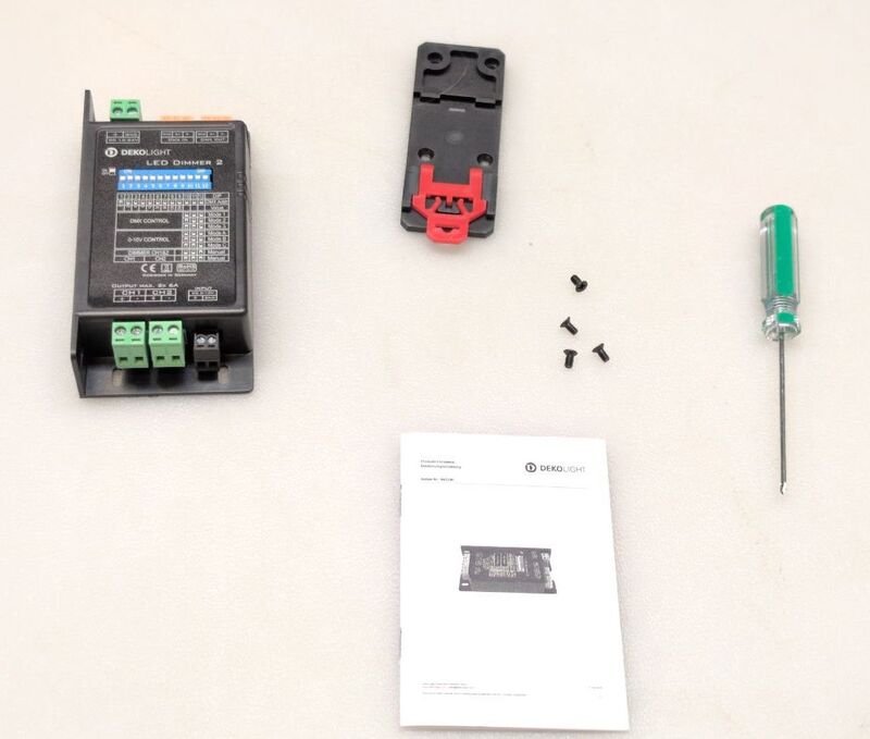 Deko Light LED-Dimmer 843336 Dimmer Lichtdimmer Schwarz 12V Energieeffizienz - 4042943192363