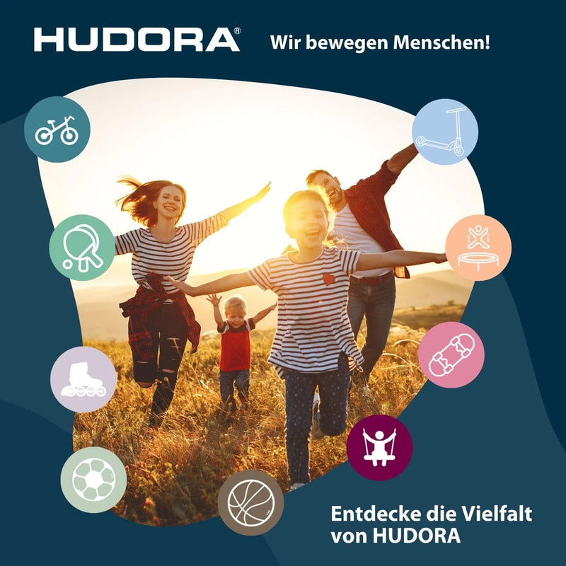 HUDORA Fußballtor Pro Tect 180 Tor Fußballtor mit gepolstertem Aufprallschutz - 4005998835135
